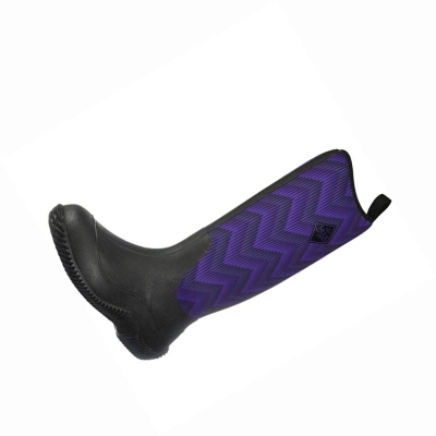 Black Purple Muck Hale Women's Rubber Boots | CA[HLU506]